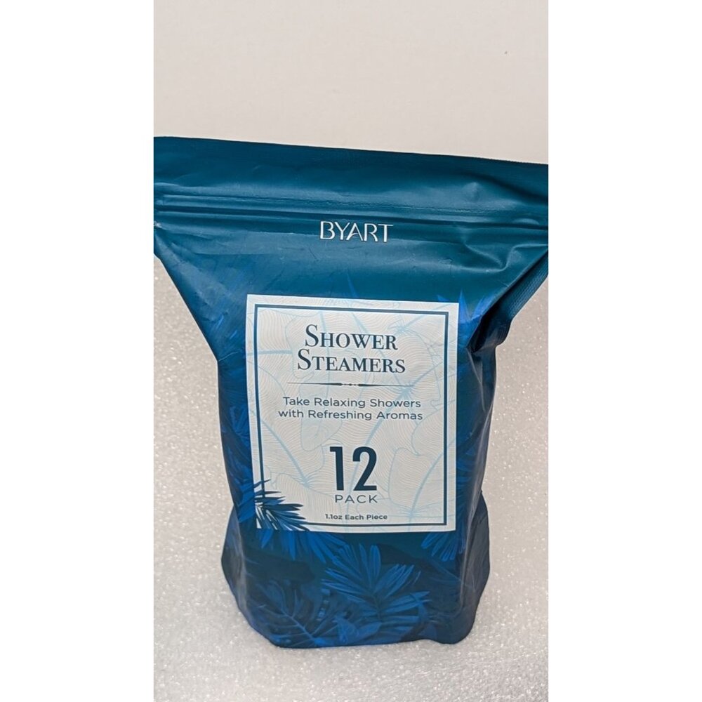 Byart Shower Steamers 12 Pack Relaxing Aromas